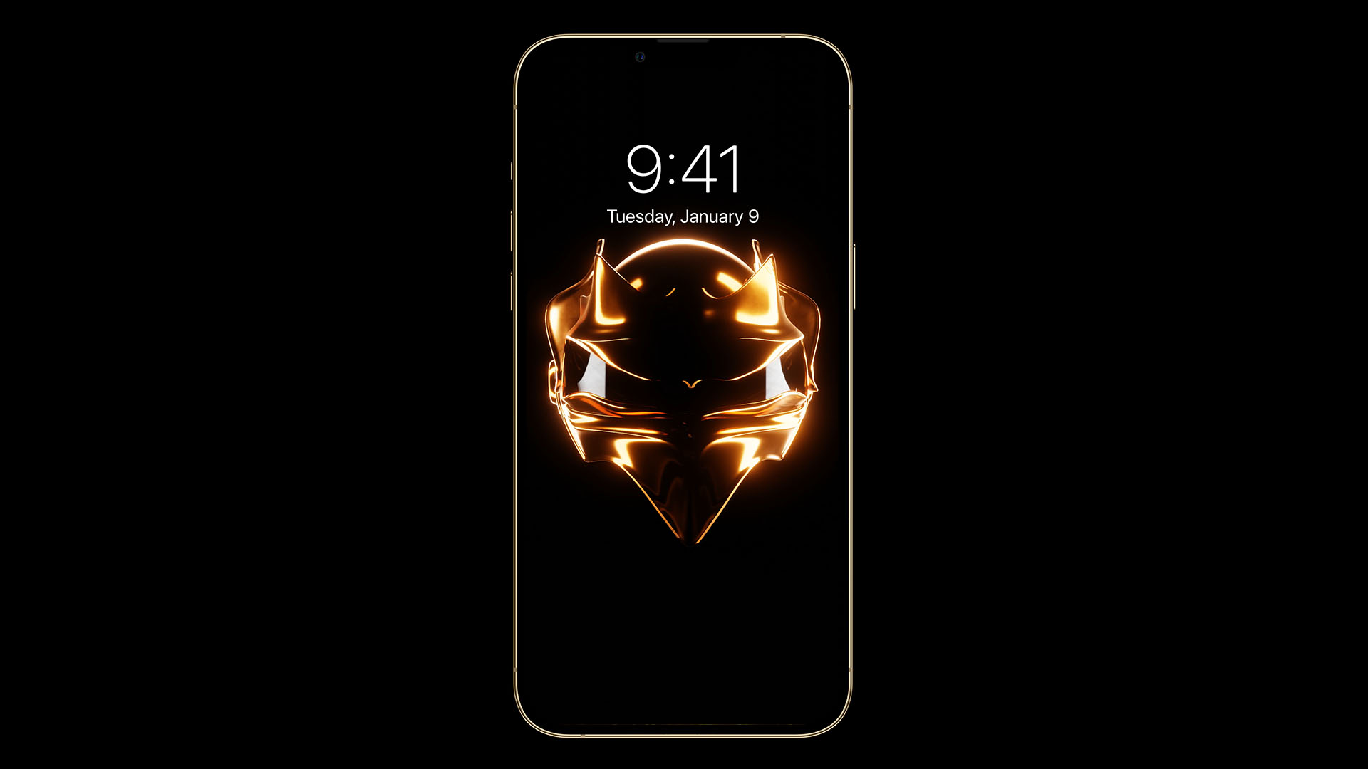 Orange Helmet Transformers iPhone Live Wallpaper